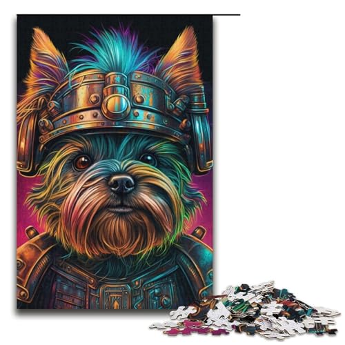 Puzzle für Erwachsene, 1000 Teile, Steampunk Yorkshire Terrier, Puzzle – anspruchsvolles Spiel, tolles Geschenk für Spiele, geeignet für und Jugendliche ab 14 Jahren, Größe 38 x 26 cm Puzzle für Erwachsene, 1000 Teile, Steampunk Yorkshire Terrier, Puzzle – anspruchsvolles Spiel, tolles Geschenk für Spiele, geeignet für und Jugendliche ab 14 Jahren, Größe 38 x 26 cm von LLONGKT