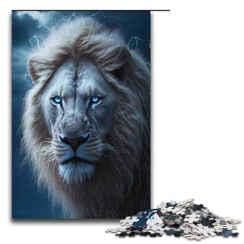 Puzzle für Erwachsene, 1000 Teile, Storm Lions, Lernspiele für Zuhause, DIY-Spielzeug, Lernspiel für Geburtstag, Weihnachten, Größe 38 x 26 cm Puzzle für Erwachsene, 1000 Teile, Storm Lions, Lernspiele für Zuhause, DIY-Spielzeug, Lernspiel für Geburtstag, Weihnachten, Größe 38 x 26 cm von LLONGKT