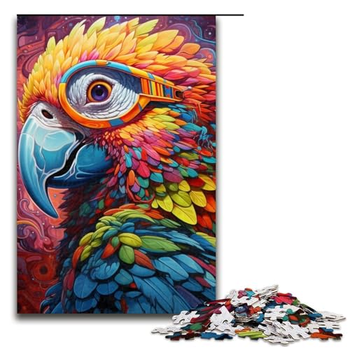 Puzzle für Erwachsene, 1000 Teile, Tier-Pfau-Spielzeug, Denkspiel, einzigartiges Herausforderungsspiel, Größe 50 x 75 cm Puzzle für Erwachsene, 1000 Teile, Tier-Pfau-Spielzeug, Denkspiel, einzigartiges Herausforderungsspiel, Größe 50 x 75 cm von LLONGKT