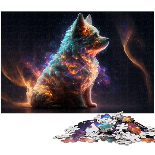 Puzzle für Erwachsene, 1000 Teile, Tier-Terrier-Puzzle, Eltern-Kind-Interaktion, geeignet für Jugendliche ab 14 Jahren von LLONGKT