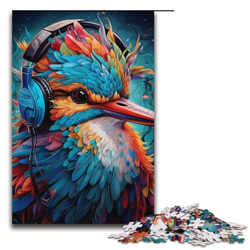 Puzzle für Erwachsene, 1000 Teile, Tier- und Vogel-Puzzle, Eltern-Kind-Interaktion, geeignet für Jugendliche ab 14 Jahren von LLONGKT