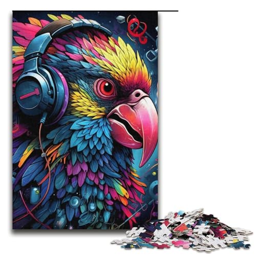 Puzzle für Erwachsene, 1000 Teile, Tiere, Vögel, Papageien, Puzzlespiel, ganze Familie, Größe 38 x 26 cm Puzzle für Erwachsene, 1000 Teile, Tiere, Vögel, Papageien, Puzzlespiel, ganze Familie, Größe 38 x 26 cm von LLONGKT