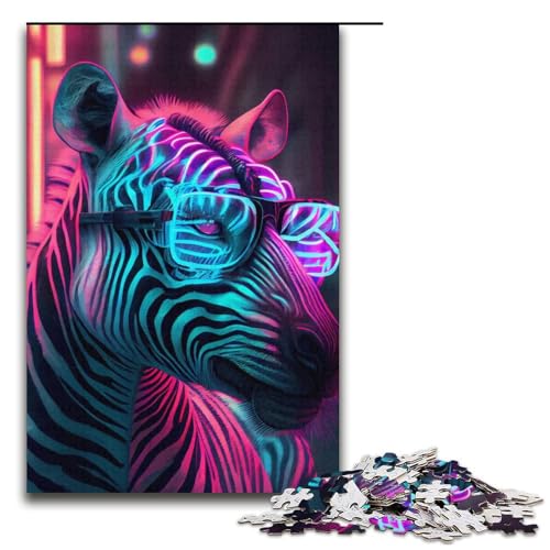 Puzzle für Erwachsene, 1000 Teile, Zebra, Lernspiele für Zuhause, DIY-Spielzeug, Lernspiel für Geburtstag, Weihnachten, Größe 38 x 26 cm Puzzle für Erwachsene, 1000 Teile, Zebra, Lernspiele für Zuhause, DIY-Spielzeug, Lernspiel für Geburtstag, Weihnachten, Größe 38 x 26 cm von LLONGKT
