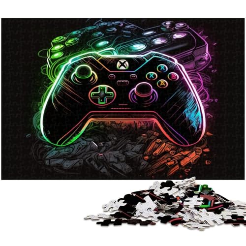 Puzzle für Erwachsene, 1000 Teile, anspruchsvolles Spiel, ganze Familie, Größe 38 x 26 cm von LLONGKT