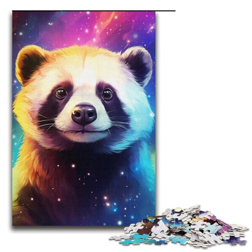 Puzzle für Erwachsene, 1000 Teile, buntes Känguru-Puzzle, Spielzeug, Denkspiel, Geburtstagsgeschenk, Geschenke, Wandkunst (Größe 38 x 26 cm) von LLONGKT