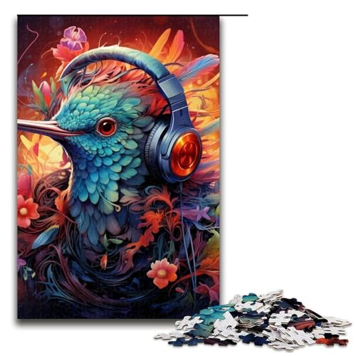 Puzzle für Erwachsene, 1000 Teile, buntes Kolibri-Puzzle, Lernen, pädagogisches und lustiges Geschenk, Größe 50 x 75 cm Puzzle für Erwachsene, 1000 Teile, buntes Kolibri-Puzzle, Lernen, pädagogisches und lustiges Geschenk, Größe 50 x 75 cm von LLONGKT