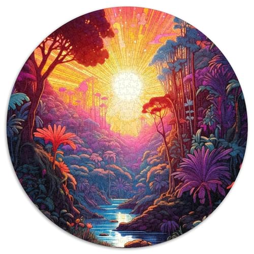 Puzzle für Erwachsene, 1000 Teile, japanischer Stil, Puzzle für Erwachsene, DIY-Heimdekoration, Denksportspiel für Teenager (67,5 x 67,5 cm) von LLONGKT