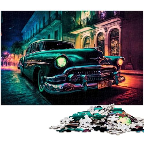Puzzle für Erwachsene, 1000 Teile, klassisches Auto-Denkspiel, ganze Familie, Größe 38 x 26 cm Puzzle für Erwachsene, 1000 Teile, klassisches Auto-Denkspiel, ganze Familie, Größe 38 x 26 cm von LLONGKT
