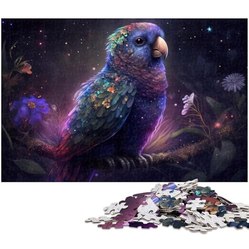 Puzzle für Erwachsene, 1000 Teile, magischer Papagei, Puzzle, Geschenke zur Heimdekoration für Teenager ab 14 Jahren, Größe 50 x 75 cm Puzzle für Erwachsene, 1000 Teile, magischer Papagei, Puzzle, Geschenke zur Heimdekoration für Teenager ab 14 Jahren, Größe 50 x 75 cm von LLONGKT