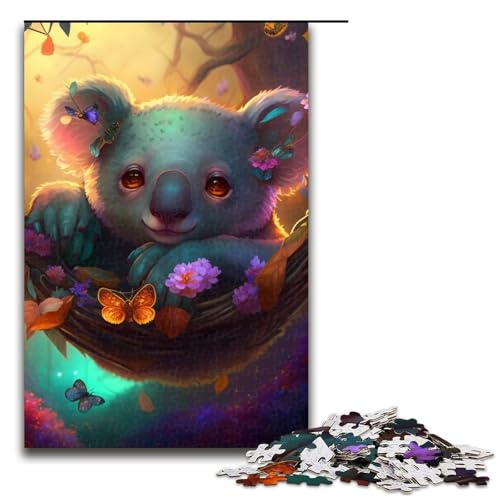 Puzzle für Erwachsene, 1000 Teile, schöner Leopard, für Erwachsene, Holzpuzzle, Familienspiele, Weihnachts- und Geburtstagsgeschenke, Größe 50 x 75 cm Puzzle für Erwachsene, 1000 Teile, schöner Leopard, für Erwachsene, Holzpuzzle, Familienspiele, Weihnachts- und Geburtstagsgeschenke, Größe 50 x 75 cm von LLONGKT