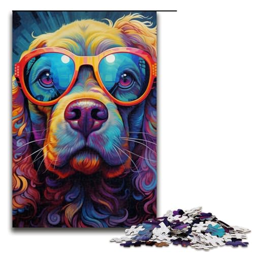 Puzzle für Erwachsene, 1000-teiliges Hunde-Puzzle – anspruchsvolles Spiel, tolles Geschenk für Spiele, geeignet für Kinder und Jugendliche ab 14 Jahren, Größe 50 x 75 cm Puzzle für Erwachsene, 1000-teiliges Hunde-Puzzle – anspruchsvolles Spiel, tolles Geschenk für Spiele, geeignet für Kinder und Jugendliche ab 14 Jahren, Größe 50 x 75 cm von LLONGKT