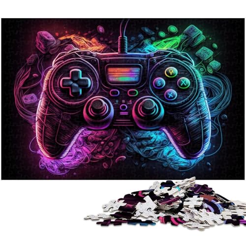 Puzzle für Erwachsene, 1000-teiliges Spiel, Neon-Puzzle-Quizspiel, ganze Familie, Größe 50 x 75 cm Puzzle für Erwachsene, 1000-teiliges Spiel, Neon-Puzzle-Quizspiel, ganze Familie, Größe 50 x 75 cm von LLONGKT