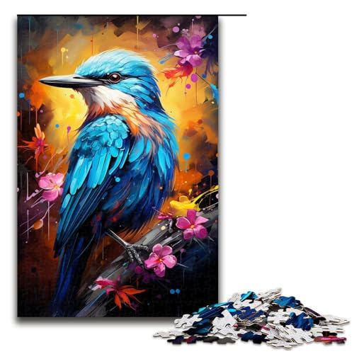 Puzzle für Erwachsene, Malen, Farbe, Vogel, Puzzle für Erwachsene, 1000-teiliges Holzpuzzle, Lernspiel, Herausforderungsspielzeug, Größe 50 x 75 cm Puzzle für Erwachsene, Malen, Farbe, Vogel, Puzzle für Erwachsene, 1000-teiliges Holzpuzzle, Lernspiel, Herausforderungsspielzeug, Größe 50 x 75 cm von LLONGKT
