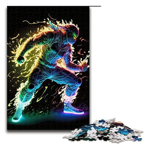 Puzzle für Erwachsene, Neon Speed Puzzle, 1000 Teile, Holzpuzzle für Erwachsene, Größe 50 x 75 cm Puzzle für Erwachsene, Neon Speed Puzzle, 1000 Teile, Holzpuzzle für Erwachsene, Größe 50 x 75 cm von LLONGKT