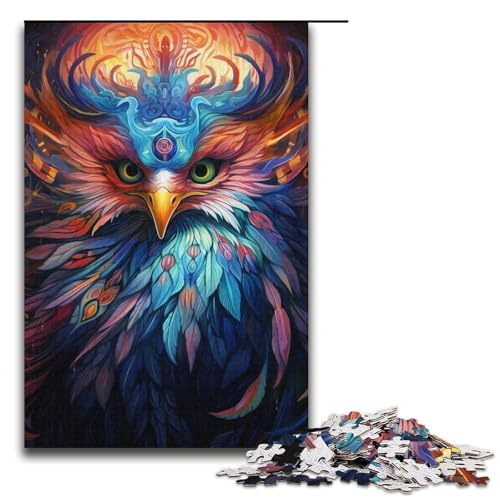 Puzzle für Erwachsene, Pfau, 1000 Teile, Lernspiele, perfekte Dekoration für Teenager ab 14 Jahren, Größe 38 x 26 cm Puzzle für Erwachsene, Pfau, 1000 Teile, Lernspiele, perfekte Dekoration für Teenager ab 14 Jahren, Größe 38 x 26 cm von LLONGKT