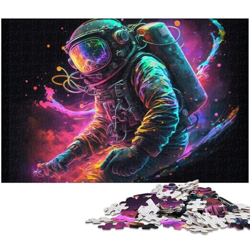 Puzzle für Erwachsene mit 1000 Teilen, Astronauten-Erkundungspuzzle, Denkspiel, Spaß für zu Hause, Geburtstagsgeschenk, Reisegeschenk, Größe 38 x 26 cm Puzzle für Erwachsene mit 1000 Teilen, Astronauten-Erkundungspuzzle, Denkspiel, Spaß für zu Hause, Geburtstagsgeschenk, Reisegeschenk, Größe 38 x 26 cm von LLONGKT