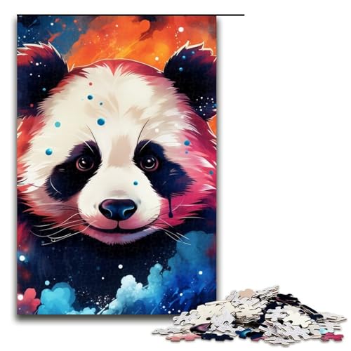 Puzzle für Erwachsene mit 1000 Teilen, Galaxy Panda Puzzle, Denkspiel, anspruchsvoll, Aber unterhaltsam und humorvoll, Größe 50 x 75 cm Puzzle für Erwachsene mit 1000 Teilen, Galaxy Panda Puzzle, Denkspiel, anspruchsvoll, Aber unterhaltsam und humorvoll, Größe 50 x 75 cm von LLONGKT