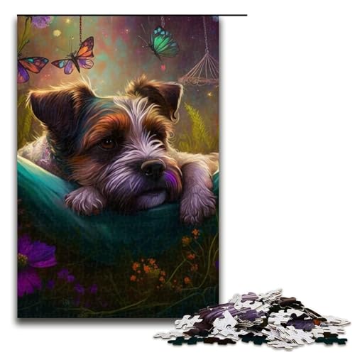 Puzzle für Erwachsene mit 1000 Teilen, Hunde-Puzzle, Denkspiel, anspruchsvoll, Aber unterhaltsam und humorvoll, Größe 50 x 75 cm Puzzle für Erwachsene mit 1000 Teilen, Hunde-Puzzle, Denkspiel, anspruchsvoll, Aber unterhaltsam und humorvoll, Größe 50 x 75 cm von LLONGKT