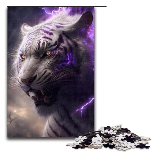 Puzzle für Erwachsene mit 1000 Teilen, JigsawsArt Tigers Jigsaw, Denkspiel, anspruchsvoll, Aber unterhaltsam und humorvoll, Größe 50 x 75 cm Puzzle für Erwachsene mit 1000 Teilen, JigsawsArt Tigers Jigsaw, Denkspiel, anspruchsvoll, Aber unterhaltsam und humorvoll, Größe 50 x 75 cm von LLONGKT