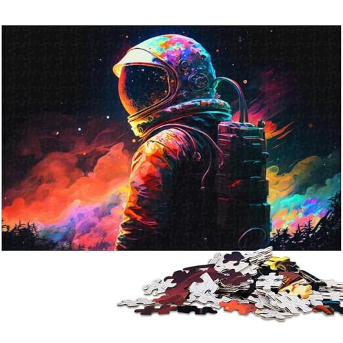 Puzzle für Erwachsene mit 1000 Teilen, Weltraum-Astronauten-Erkundungspuzzle, Denkspiel, Spaß für zu Hause, Geburtstagsgeschenk, Reisegeschenk, Größe 50 x 75 cm Puzzle für Erwachsene mit 1000 Teilen, Weltraum-Astronauten-Erkundungspuzzle, Denkspiel, Spaß für zu Hause, Geburtstagsgeschenk, Reisegeschenk, Größe 50 x 75 cm von LLONGKT