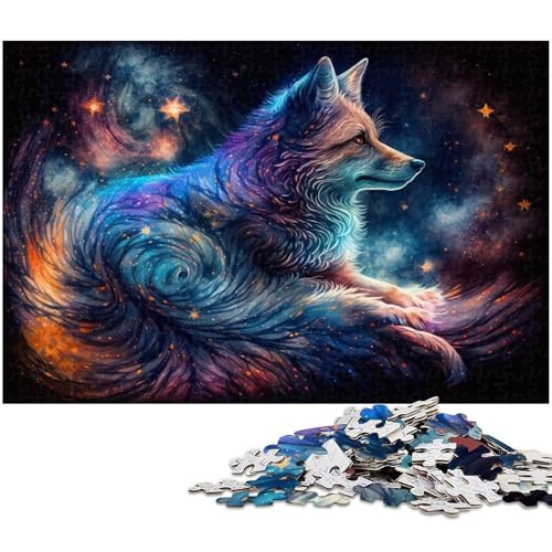 Puzzle für Erwachsene mit 1000 Teilen, süßer magischer Fuchs, Spaß für die ganze Familie, hilft beim Training des Gehirns, süchtig machendes Spielzeug zur Förderung der Geduld, Größe 38 x 26 cm Puzzle für Erwachsene mit 1000 Teilen, süßer magischer Fuchs, Spaß für die ganze Familie, hilft beim Training des Gehirns, süchtig machendes Spielzeug zur Förderung der Geduld, Größe 38 x 26 cm von LLONGKT