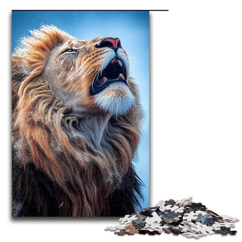 Puzzle für Erwachsene mit 1000 Teilen „Arctic Lions“, Denkspiel, Herausforderung für die Gehirnintelligenz, süchtig machendes Spielzeug, Größe 50 x 75 cm Puzzle für Erwachsene mit 1000 Teilen „Arctic Lions“, Denkspiel, Herausforderung für die Gehirnintelligenz, süchtig machendes Spielzeug, Größe 50 x 75 cm von LLONGKT