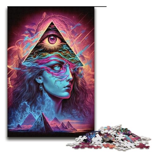 Puzzle für Erwachsene mit 1000 Teilen. Farbpuzzle für Schüler. Denkspiel, anspruchsvoll, Aber unterhaltsam und humorvoll. Größe: 38 x 26 cm Puzzle für Erwachsene mit 1000 Teilen. Farbpuzzle für Schüler. Denkspiel, anspruchsvoll, Aber unterhaltsam und humorvoll. Größe: 38 x 26 cm von LLONGKT