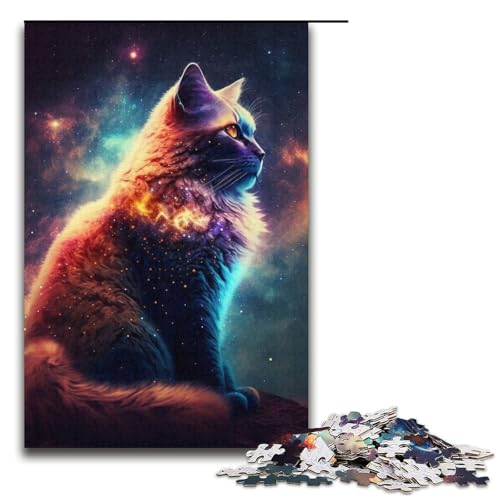 Puzzle für Erwachsene mit 1000 Teilen. Katzen-Puzzle. Denkspiel, anspruchsvoll, Aber unterhaltsam und humorvoll. Größe: 38 x 26 cm Puzzle für Erwachsene mit 1000 Teilen. Katzen-Puzzle. Denkspiel, anspruchsvoll, Aber unterhaltsam und humorvoll. Größe: 38 x 26 cm von LLONGKT