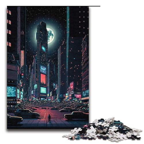 Puzzle für Erwachsene mit 1000 Teilen. New York City Puzzle. Denkspiel, anspruchsvoll, Aber unterhaltsam und humorvoll. Größe: 38 x 26 cm Puzzle für Erwachsene mit 1000 Teilen. New York City Puzzle. Denkspiel, anspruchsvoll, Aber unterhaltsam und humorvoll. Größe: 38 x 26 cm von LLONGKT