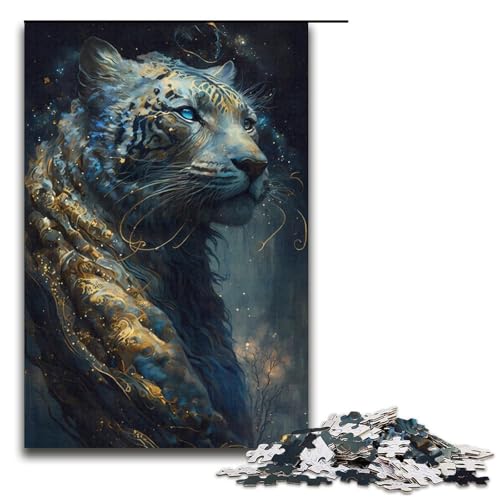 Puzzle für Erwachsene mit 1000 Teilen. Tiger-Puzzle. Denkspiel, anspruchsvoll, Aber unterhaltsam und humorvoll. Größe: 38 x 26 cm Puzzle für Erwachsene mit 1000 Teilen. Tiger-Puzzle. Denkspiel, anspruchsvoll, Aber unterhaltsam und humorvoll. Größe: 38 x 26 cm von LLONGKT