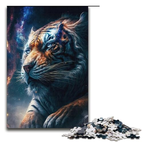Puzzle für Erwachsene mit 1000 Teilen. Tiger-Puzzle. Denkspiel, anspruchsvoll, Aber unterhaltsam und humorvoll. Größe: 38 x 26 cm Puzzle für Erwachsene mit 1000 Teilen. Tiger-Puzzle. Denkspiel, anspruchsvoll, Aber unterhaltsam und humorvoll. Größe: 38 x 26 cm von LLONGKT
