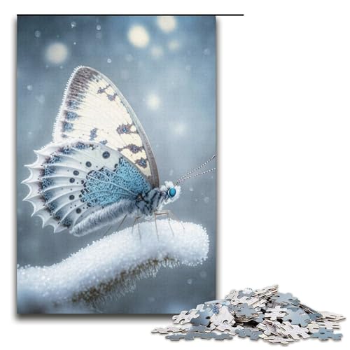 Puzzle für Erwachsene und Jugendliche, 1000 Teile, Schmetterlings-Puzzle, Karton, Heimdekoration, Größe 38 x 26 cm Puzzle für Erwachsene und Jugendliche, 1000 Teile, Schmetterlings-Puzzle, Karton, Heimdekoration, Größe 38 x 26 cm von LLONGKT