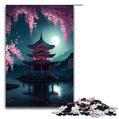 Puzzle mit 1000 Teilen für Erwachsene, Dobermann-Pinscher, Spielzeug zum Stressabbau (Größe 50 x 75 cm) von LLONGKT