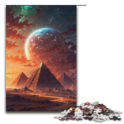 Puzzle mit 1000 Teilen für Erwachsene, Lernspielzeug im japanischen Stil, geeignet als Schreibtischdekoration (Größe 38 x 26 cm) von LLONGKT