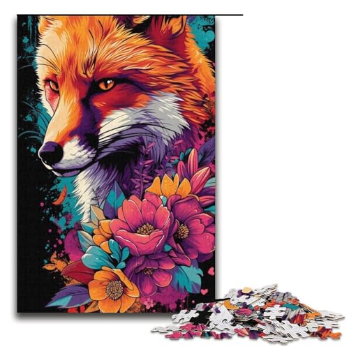 Puzzle mit 1000 Teilen für Erwachsene, Space Fox-Quizspiel, anspruchsvoll, Aber unterhaltsam und humorvoll, Größe 38 x 26 cm Puzzle mit 1000 Teilen für Erwachsene, Space Fox-Quizspiel, anspruchsvoll, Aber unterhaltsam und humorvoll, Größe 38 x 26 cm von LLONGKT