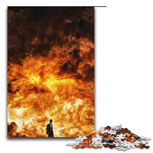 Puzzle mit 1000 Teilen für Erwachsene im japanischen Stil, Lernspiele, Geschenkideen für Teenager ab 14 Jahren (Größe 38 x 26 cm) von LLONGKT