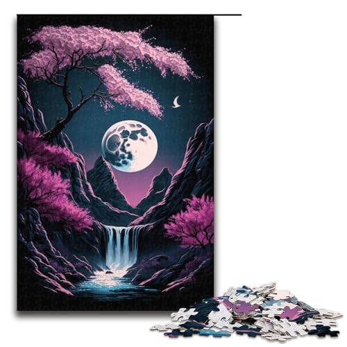 Puzzle mit dem Berg Fuji, Japan, für Erwachsene, 1000 Teile, Familienaktivitätspuzzle, anspruchsvoll zu vervollständigen, Aber unterhaltsam und humorvoll, Größe 50 x 75 cm Puzzle mit dem Berg Fuji, Japan, für Erwachsene, 1000 Teile, Familienaktivitätspuzzle, anspruchsvoll zu vervollständigen, Aber unterhaltsam und humorvoll, Größe 50 x 75 cm von LLONGKT