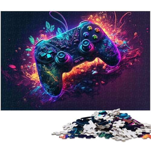 Puzzles für Erwachsene, 1000 Spiele, Neon-Art-Puzzle, Lernspiel für Erwachsene, Größe 50 x 75 cm Puzzles für Erwachsene, 1000 Spiele, Neon-Art-Puzzle, Lernspiel für Erwachsene, Größe 50 x 75 cm von LLONGKT