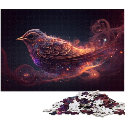 Spatzen-Puzzle, 1000 Teile, Puzzle für Erwachsene, Kunstwerk für Teenager ab 14 Jahren, Größe 50 x 75 cm von LLONGKT