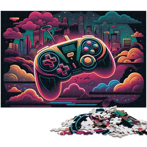 Spielpuzzle 1000 Teile Puzzle für Erwachsene, Teenager ab 14 Jahren, Größe 50 x 75 cm von LLONGKT