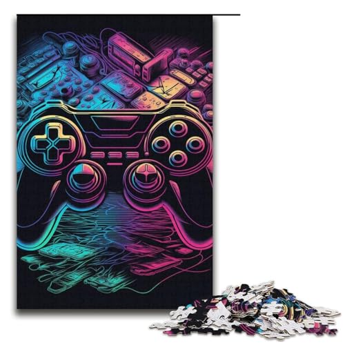 Spielpuzzle 1000 Teile Puzzle für Erwachsene Stressabbau Geeignet für Jugendliche ab 14 Jahren Größe 38x26cm von LLONGKT