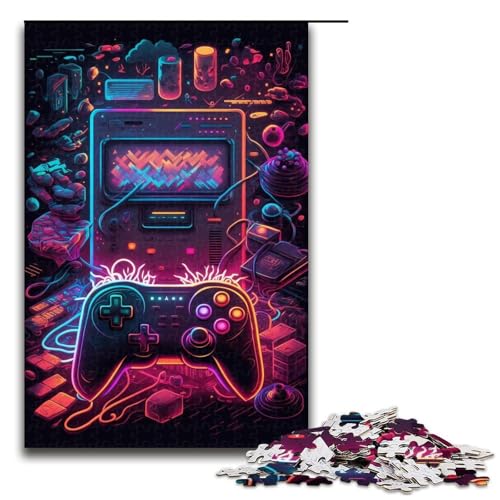 für Erwachsene 1000 Teile Puzzle Geschenke Spiel Neon Puzzle für Erwachsene Holzpuzzle Familienspaß Größe 50x75cm für Erwachsene 1000 Teile Puzzle Geschenke Spiel Neon Puzzle für Erwachsene Holzpuzzle Familienspaß Größe 50x75cm von LLONGKT