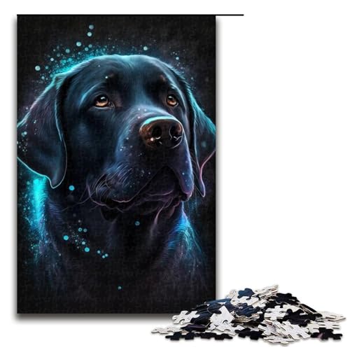 für Erwachsene 1000-teiliges Puzzle Labrador Puzzles für Erwachsene Holzpuzzle Herausforderndes Spiel Größe 50x75cm für Erwachsene 1000-teiliges Puzzle Labrador Puzzles für Erwachsene Holzpuzzle Herausforderndes Spiel Größe 50x75cm von LLONGKT