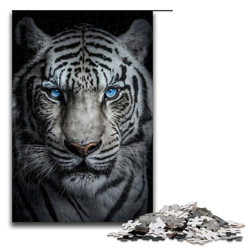 für Erwachsene 1000-teiliges Puzzle Schneetiger Puzzles für Erwachsene Holzpuzzle Herausforderndes Spiel Größe 50x75cm für Erwachsene 1000-teiliges Puzzle Schneetiger Puzzles für Erwachsene Holzpuzzle Herausforderndes Spiel Größe 50x75cm von LLONGKT
