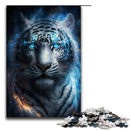 für Erwachsene 1000-teiliges Puzzle Schneetiger Puzzles für Erwachsene Holzpuzzle Herausforderndes Spiel Größe 50x75cm für Erwachsene 1000-teiliges Puzzle Schneetiger Puzzles für Erwachsene Holzpuzzle Herausforderndes Spiel Größe 50x75cm von LLONGKT