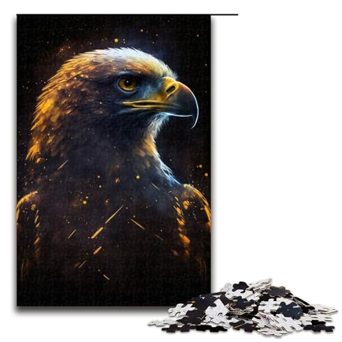 für Erwachsene 1000-teiliges Puzzle Steinadler Puzzles für Erwachsene Holzpuzzle Herausforderndes Spiel Größe 50x75cm für Erwachsene 1000-teiliges Puzzle Steinadler Puzzles für Erwachsene Holzpuzzle Herausforderndes Spiel Größe 50x75cm von LLONGKT