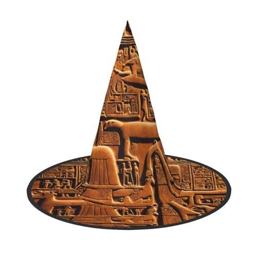 Halloween-Hut-Hexen-Dekoration – Indianer-Druck, Party, Hexenkostüm, Cosplay, Maskerade-Zubehör, 2 Stück Halloween-Hut-Hexen-Dekoration – Indianer-Druck, Party, Hexenkostüm, Cosplay, Maskerade-Zubehör, 2 Stück von LLOTPQ