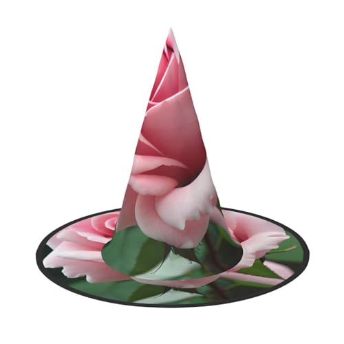 Halloween-Hut-Hexen-Dekoration – Rosenblüten-Druck, Party, Hexenkostüm, Cosplay, Maskerade-Zubehör, 3 Stück Halloween-Hut-Hexen-Dekoration – Rosenblüten-Druck, Party, Hexenkostüm, Cosplay, Maskerade-Zubehör, 3 Stück von LLOTPQ