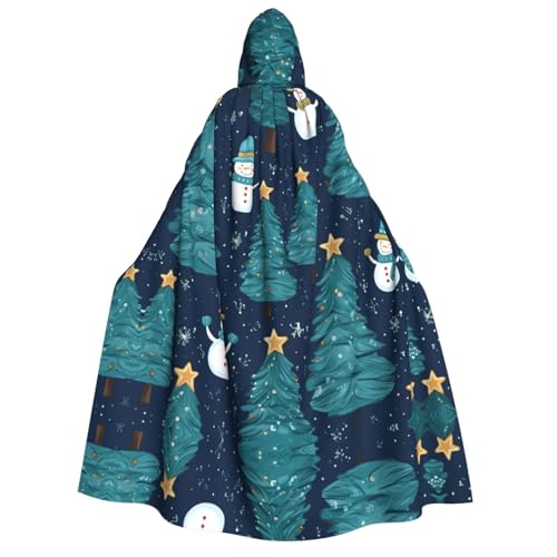 Halloween-Umhang mit Kapuze für Erwachsene, Unisex, Schneemann, Volldruck, Kostüm, Umhang für Partys, Karneval, Comic-Ausstellungen Halloween-Umhang mit Kapuze für Erwachsene, Unisex, Schneemann, Volldruck, Kostüm, Umhang für Partys, Karneval, Comic-Ausstellungen von LLOTPQ