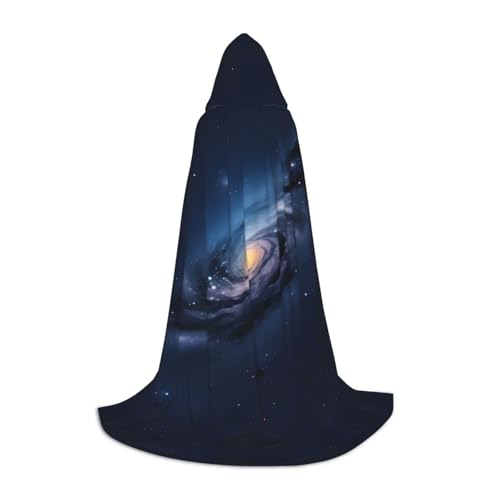 L Halloween Kapuzenumhang Universum Milchstraße Galaxie Druck für Erwachsene Unisex Kostüm Zubehör für Party Karneval und mehr L Halloween Kapuzenumhang Universum Milchstraße Galaxie Druck für Erwachsene Unisex Kostüm Zubehör für Party Karneval und mehr von LLOTPQ